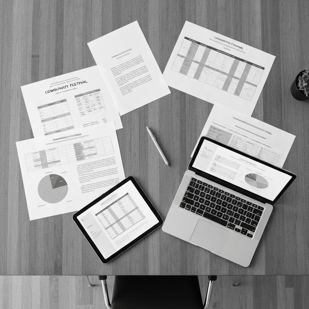 Planificacion y gestion organizada de una festividad